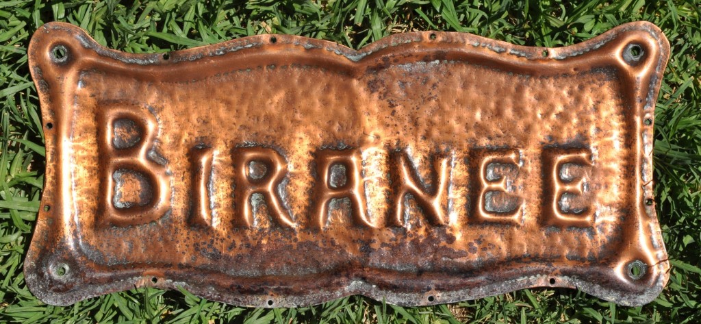 Biranee – House Name Sign
