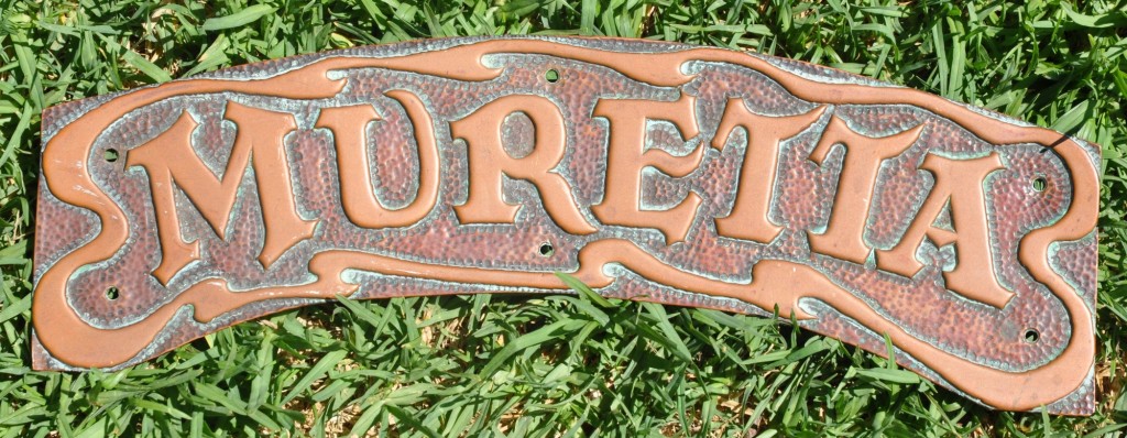 Muretta – House Name Sign