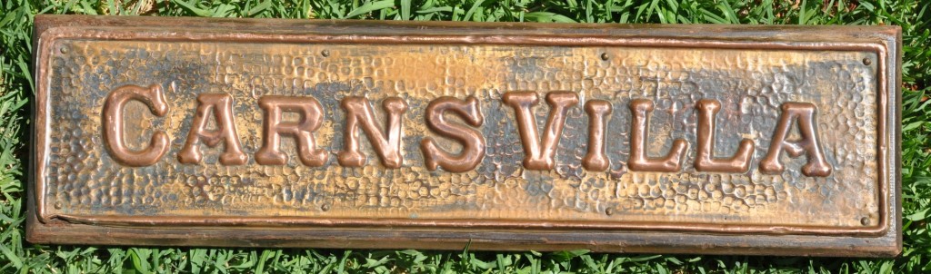 Carnsvilla – House Name Sign – SOLD