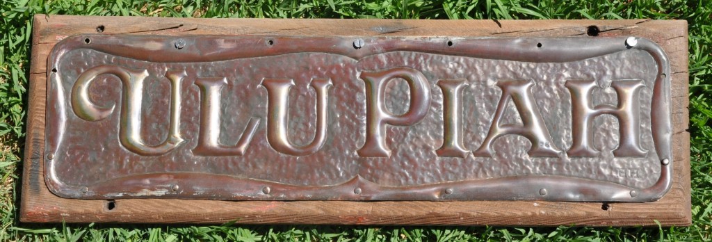 Ulupiah – House Name Sign – SOLD